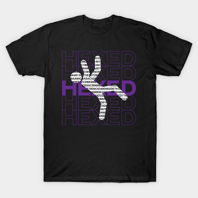 Hexed (Hexadecimal) T-Shirt by inotyler